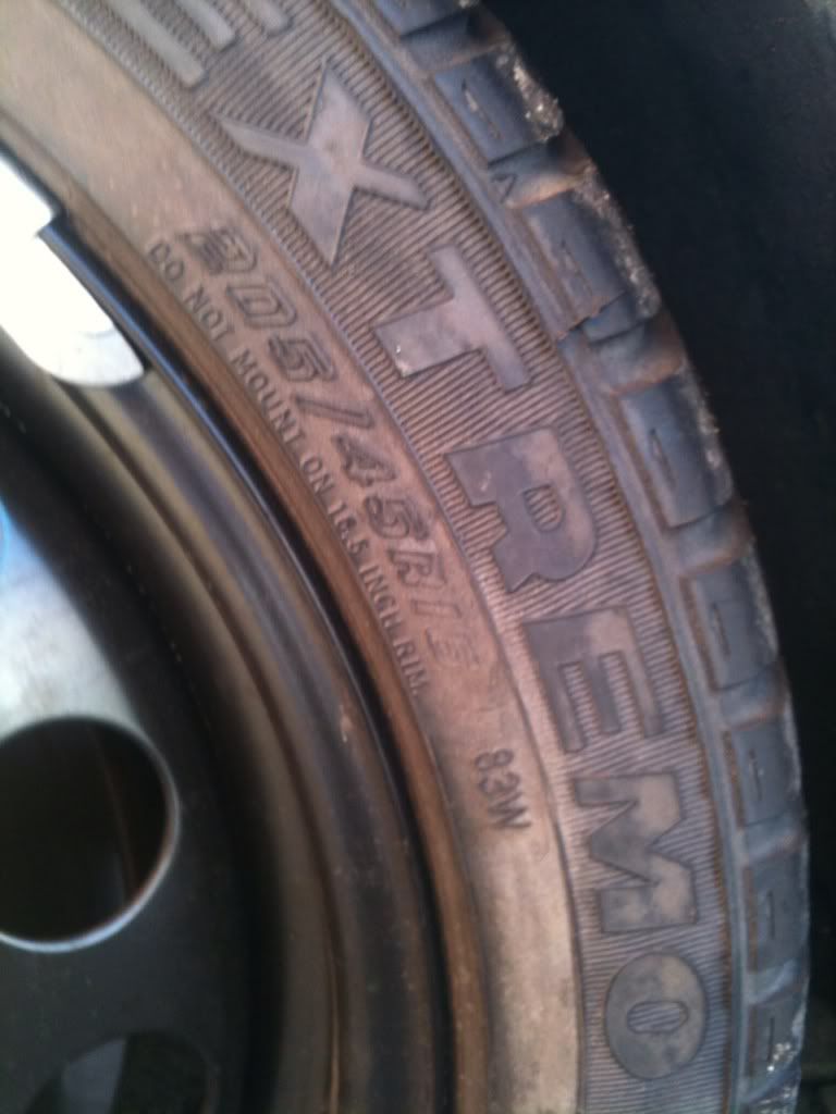 Spare wheel speed limit Skoda Fabia Mk I BRISKODA